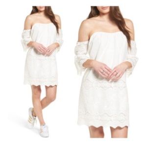 NWT astr white dress nordstrom medium